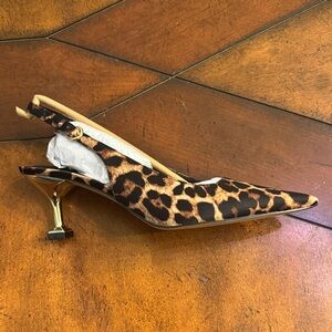 Katy Perry Collections Leopard Slingback Heels